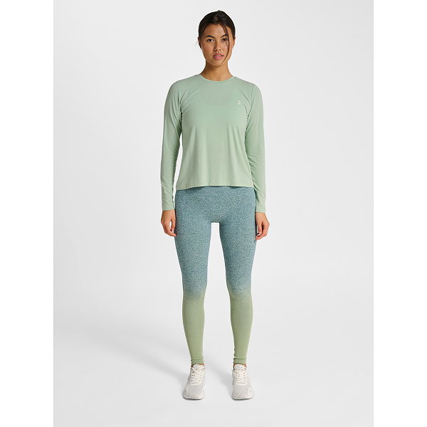 Hummel Yoga Soft Loose Ls T-Shirt Damen - Lime