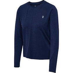Hummel Yoga Soft Loose Ls T-Shirt Femmes - Marine