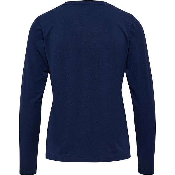 Hummel Yoga Soft Loose Ls T-Shirt Dames - Marine