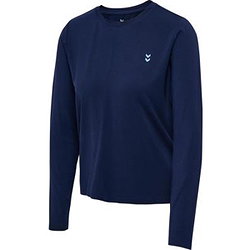 Voorvertoning: Hummel Yoga Soft Loose Ls T-Shirt Dames - Marine