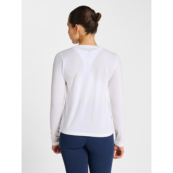 Hummel Yoga Soft Loose Ls T-Shirt Dames - Wit