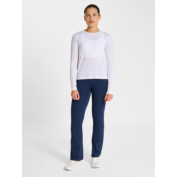 Hummel Yoga Soft Loose Ls T-Shirt Dames - Wit