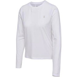 Voorvertoning: Hummel Yoga Soft Loose Ls T-Shirt Dames - Wit