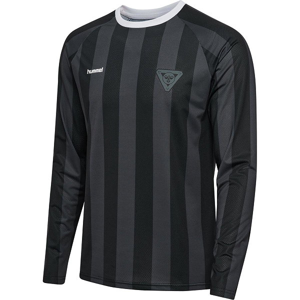 Hummel Kick Off Voetbalshirt Lange Mouw Heren - Zwart