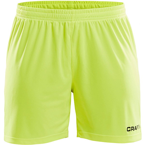 Craft Squad Go Short De Gardien Femmes - Jaune Fluo