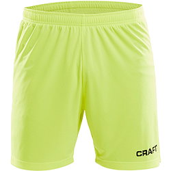 Craft Squad Go Short De Gardien Hommes - Jaune Fluo