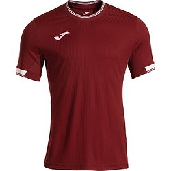 Joma Toletum VI Shirt Korte Mouw Heren - Bordeaux