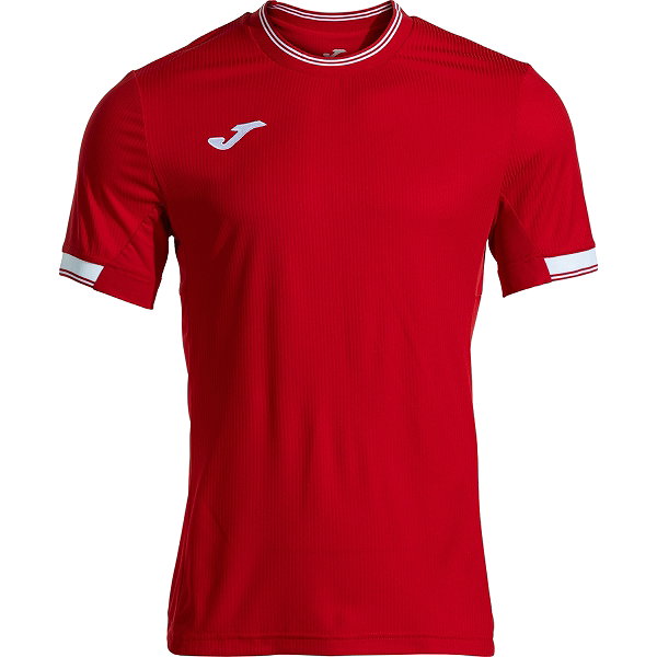 Joma Toletum VI Maillot Manches Courtes Hommes - Rouge