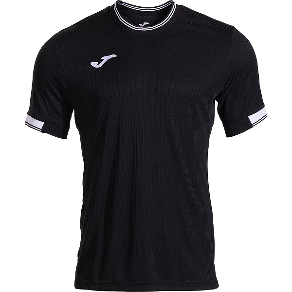 Joma Toletum VI Shirt Korte Mouw Kinderen - Zwart