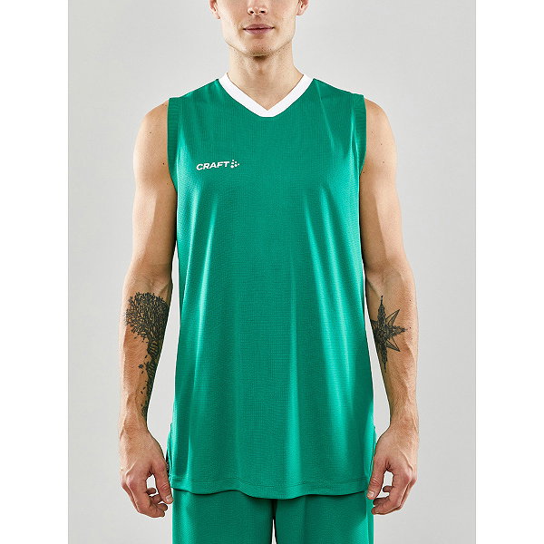 Craft Progress 2.0 Basketbalshirt Heren - Groen