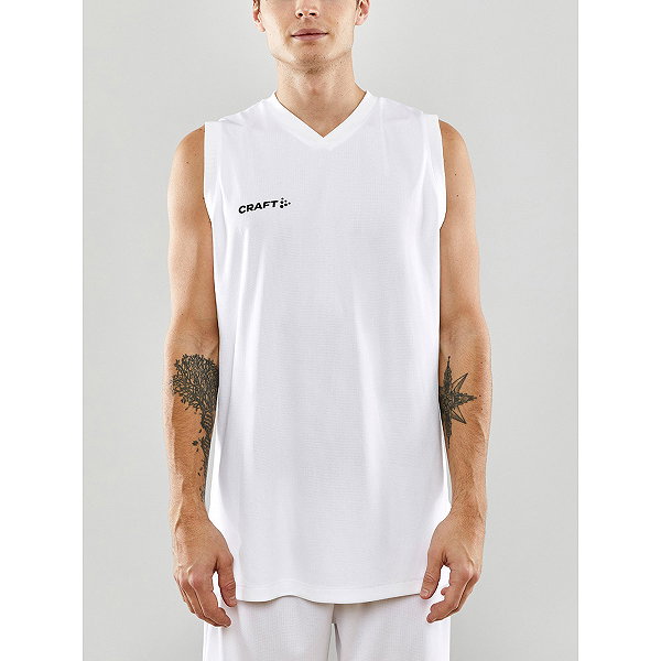 Craft Progress 2.0 Basketballtrikot Herren - Weiß