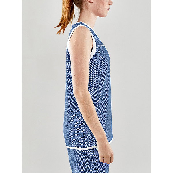 Craft Progress Maillot Réversible Femmes - Royal / Blanc