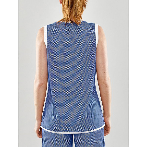 Craft Progress Maillot Réversible Femmes - Royal / Blanc