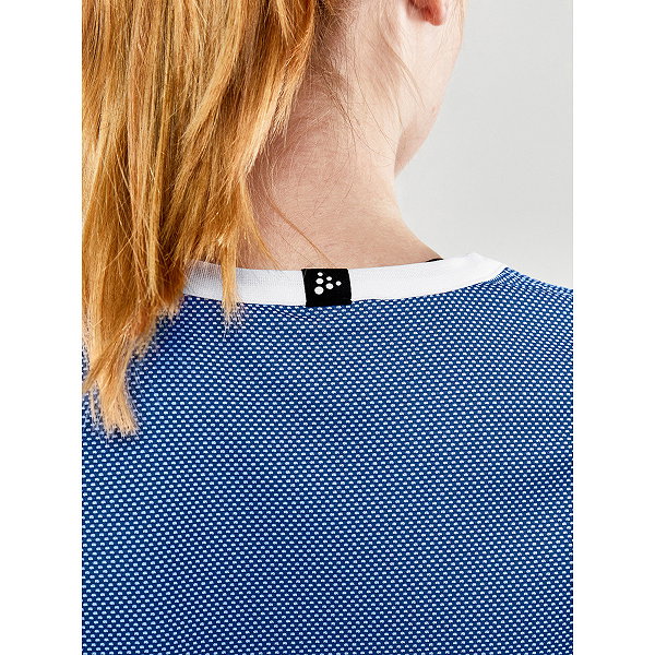 Craft Progress Maillot Réversible Femmes - Royal / Blanc