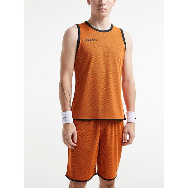 Craft Progress Wendetrikot Herren - Orange / Schwarz