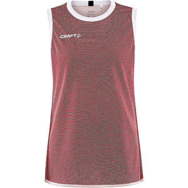 Craft Progress Maillot Réversible Femmes - Rouge / Blanc