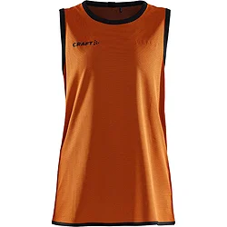 Craft Progress Maillot Réversible Femmes - Orange / Noir
