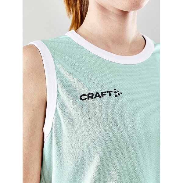 Craft Progress Maillot Réversible Femmes - Vert / Blanc