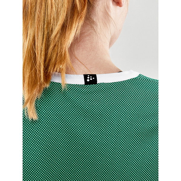 Craft Progress Maillot Réversible Femmes - Vert / Blanc