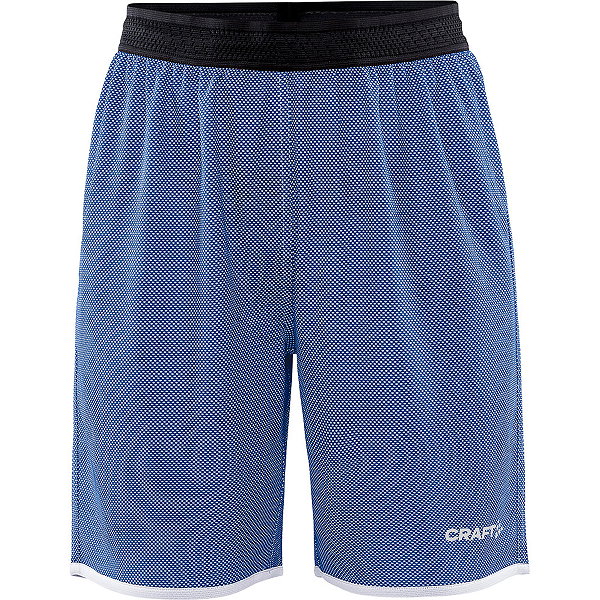 Craft Progress Short Réversible Femmes - Royal / Blanc