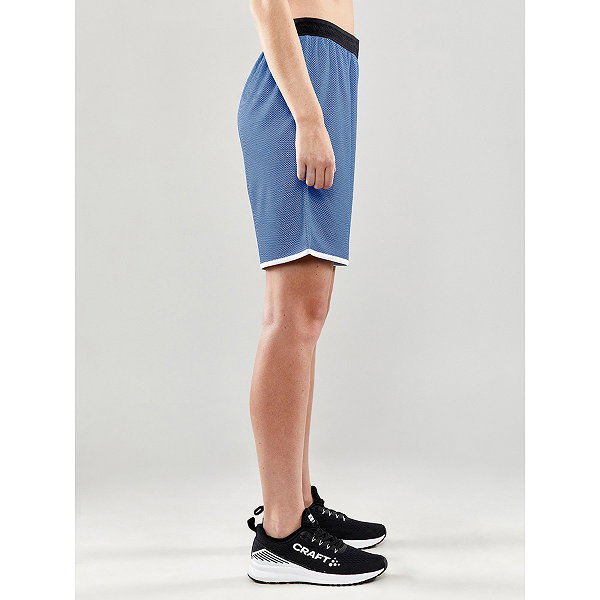 Craft Progress Short Réversible Femmes - Royal / Blanc