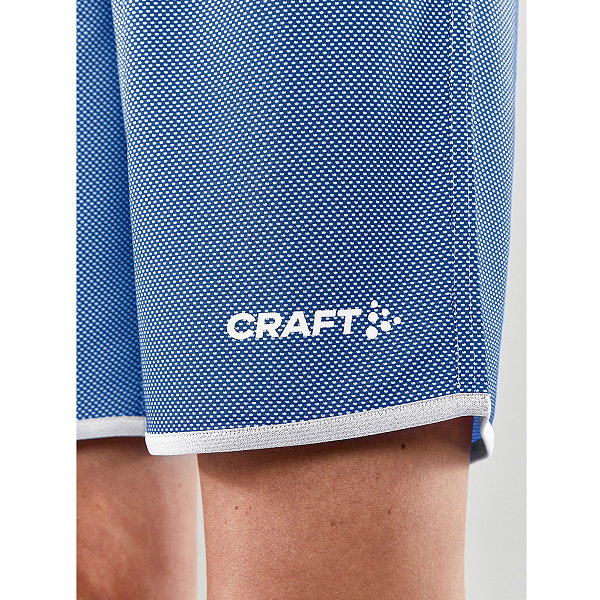 Craft Progress Short Réversible Femmes - Royal / Blanc