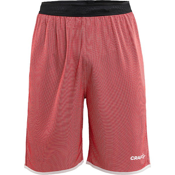Craft Progress Short Réversible Hommes - Rouge / Blanc