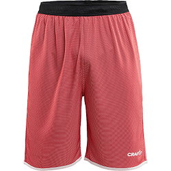 Craft Progress Short Réversible Hommes - Rouge / Blanc