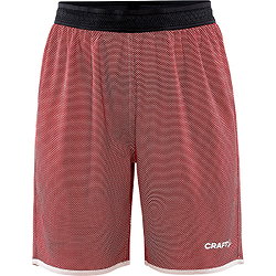 Craft Progress Short Réversible Femmes - Rouge / Blanc