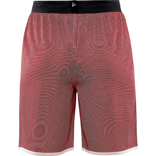 Craft Progress Short Réversible Femmes - Rouge / Blanc