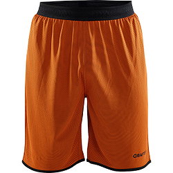 Craft Progress Short Réversible Hommes - Orange / Noir