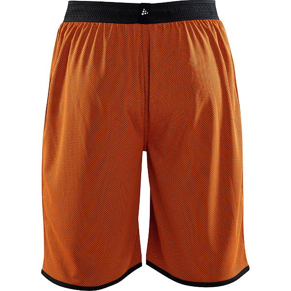 Craft Progress Short Réversible Hommes - Orange / Noir
