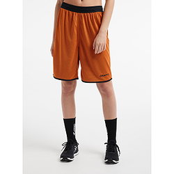 Présentation: Craft Progress Short Réversible Femmes - Orange / Noir