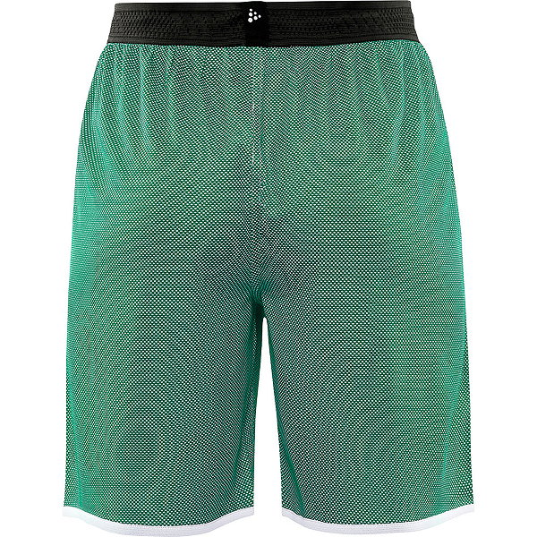 Craft Progress Short Réversible Femmes - Vert / Blanc