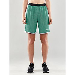 Présentation: Craft Progress Short Réversible Femmes - Vert / Blanc