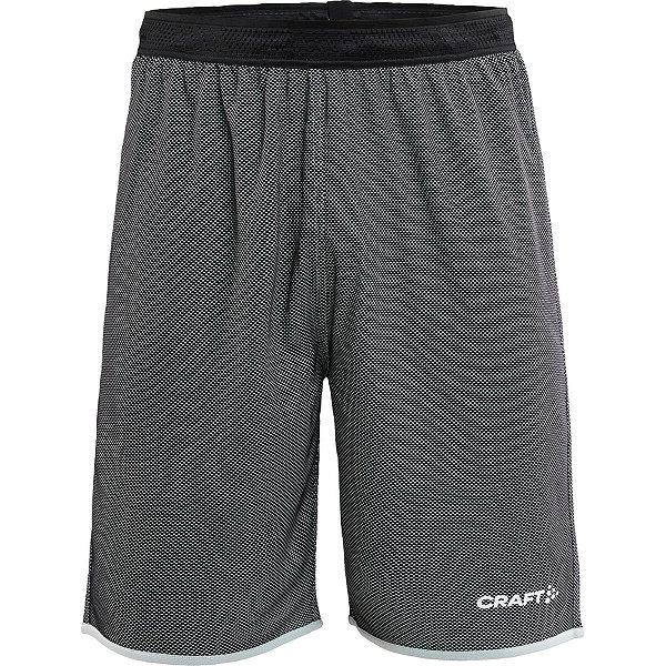 Craft Progress Short Réversible Hommes - Noir / Blanc