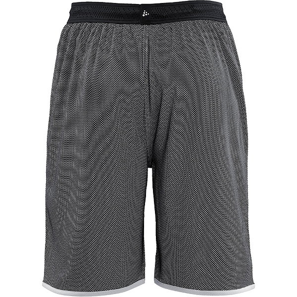 Craft Progress Short Réversible Hommes - Noir / Blanc