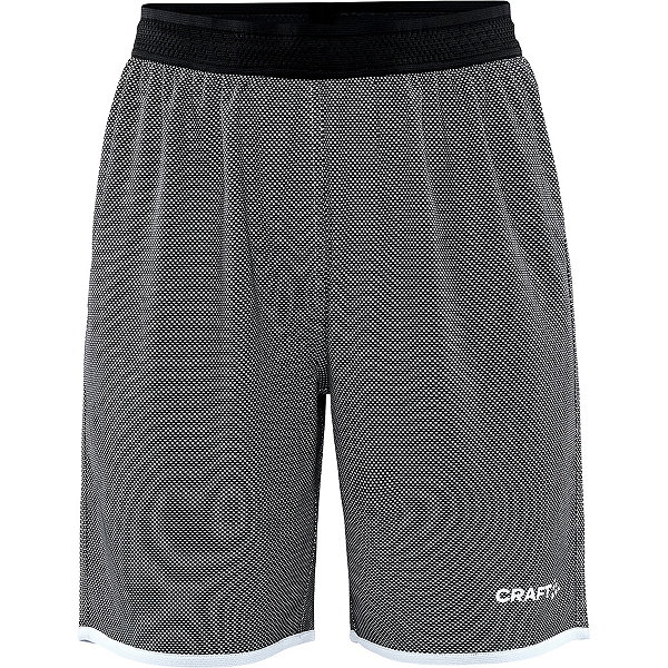Craft Progress Short Réversible Femmes - Noir / Blanc