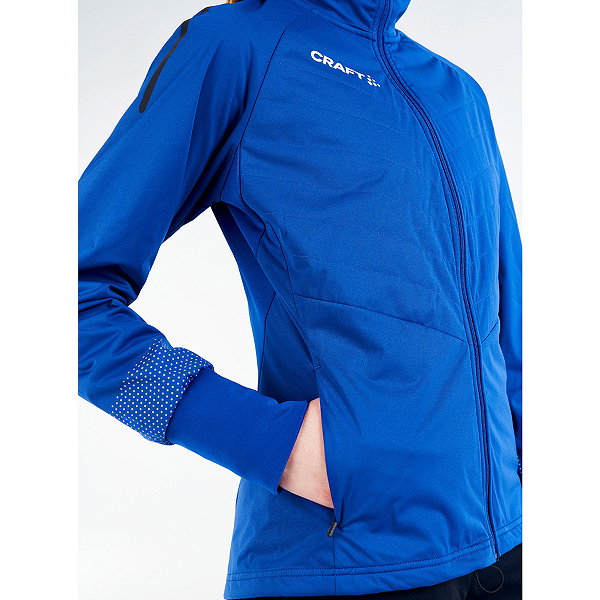 Craft Nordic Club Adv Ski Veste D’Entraînement Hybride Femmes - Royal