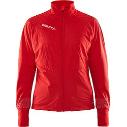 Craft Nordic Club Adv Ski Hybrid Trainingsjacke Damen - Rot