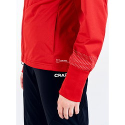 Présentation: Craft Nordic Club Adv Ski Veste D’Entraînement Hybride Femmes - Rouge