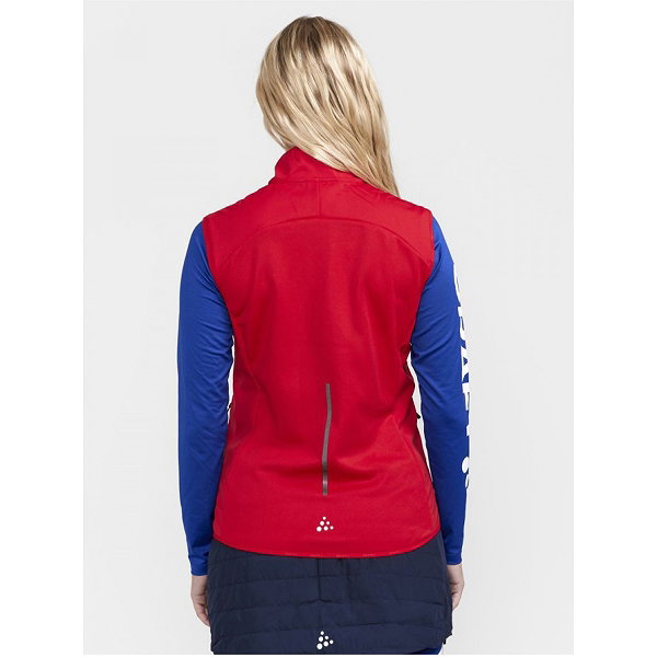 Craft Adv Ski Bodywarmer Femmes - Rouge