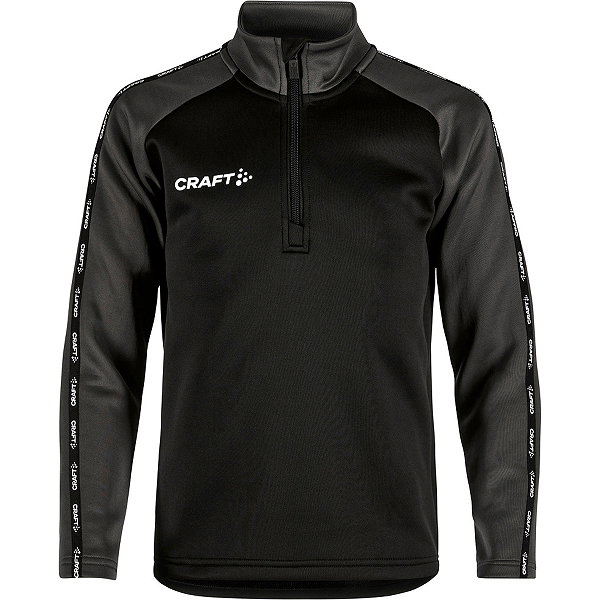 Craft Squad 2.0 Ziptop Kinder - Schwarz / Granit