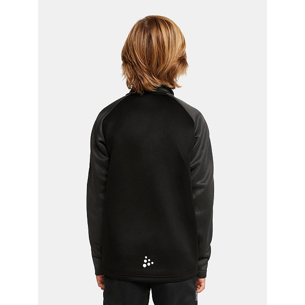 Craft Squad 2.0 Ziptop Kinder - Schwarz / Granit