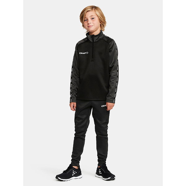 Craft Squad 2.0 Ziptop Kinder - Schwarz / Granit
