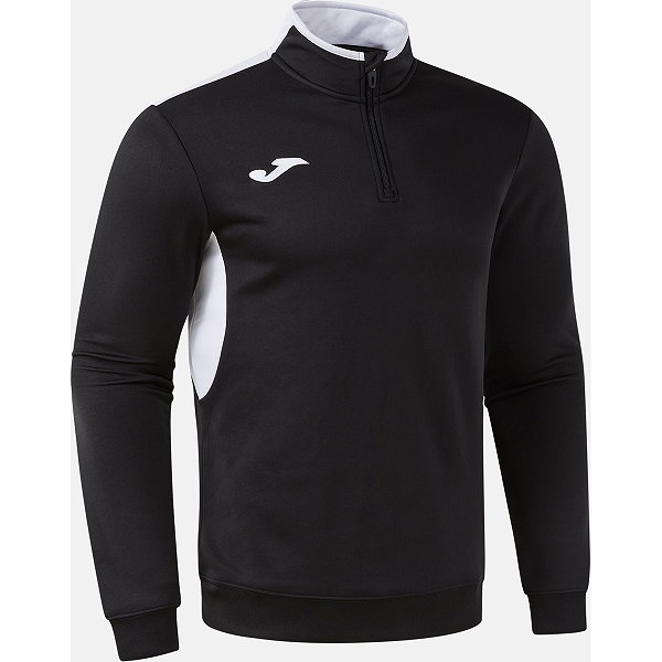 Joma Winner IV Ziptop Hommes - Noir / Blanc