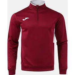 Joma Winner IV Ziptop Heren - Bordeaux / Grijs