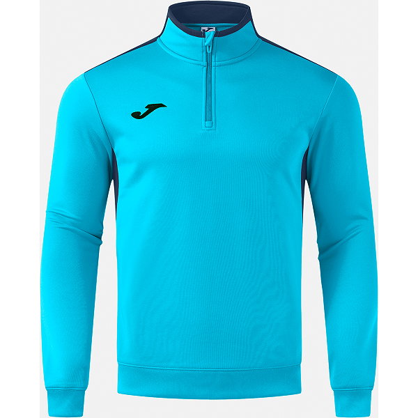 Joma Winner IV Ziptop Enfants - Turquoise Fluor / Marine