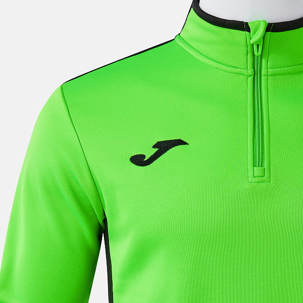 Joma Winner IV Ziptop Kinder - Neongrün / Schwarz