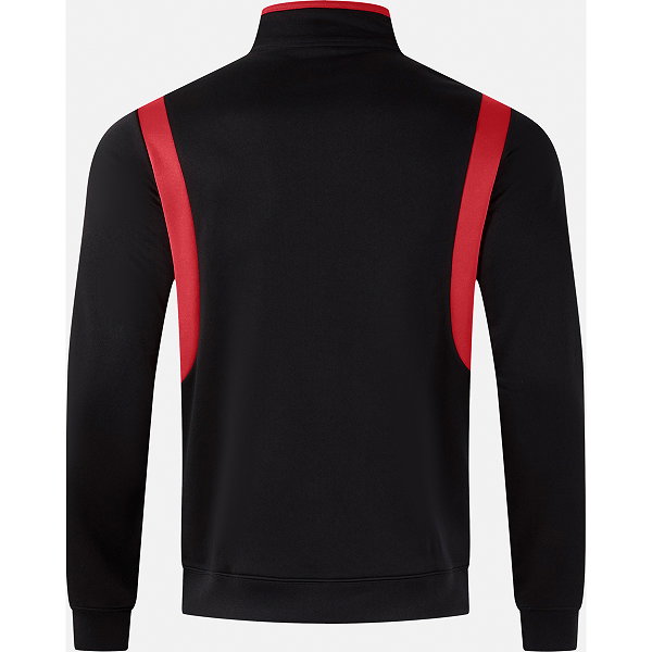 Joma Winner IV Ziptop Kinderen - Zwart / Rood / Wit